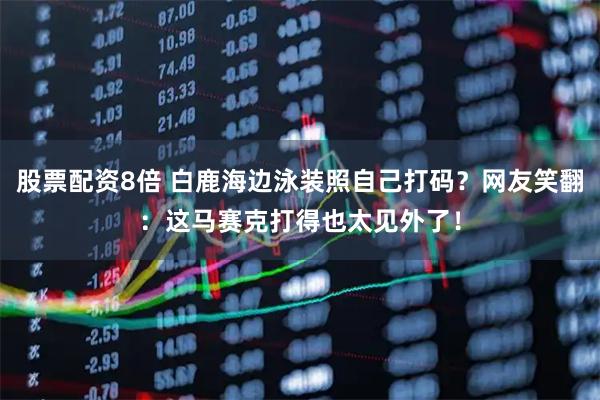 股票配资8倍 白鹿海边泳装照自己打码？网友笑翻：这马赛克打得也太见外了！